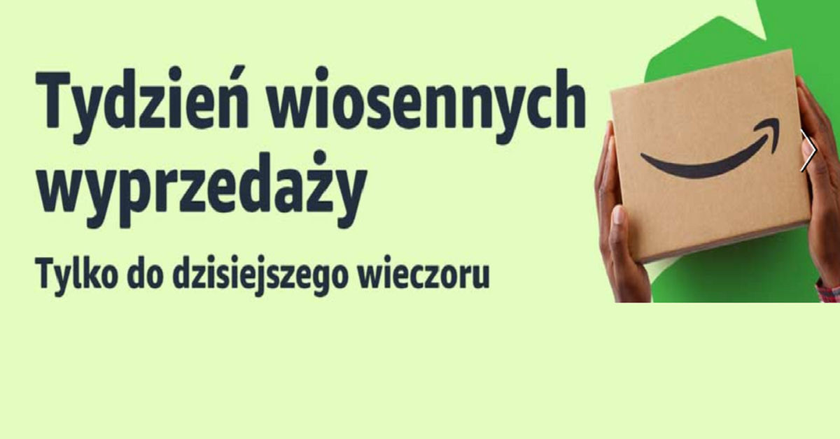 Tydzień wiosennych wyprzedaży w Amazon.de - Kindle Paperwhite 4 przeceniony o 40 euro