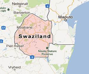 Swaziland_google_map