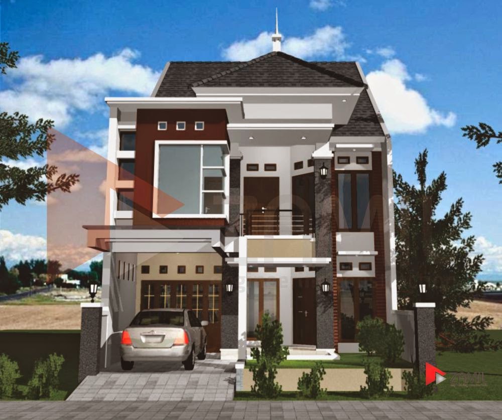 Video Desain Rumah Modern Lantai 2 Terbaru 2014 | Desain Properti Indonesia