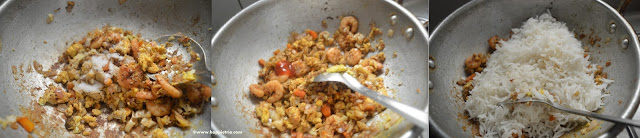 Step 6 - Prawn Fried Rice Recipe