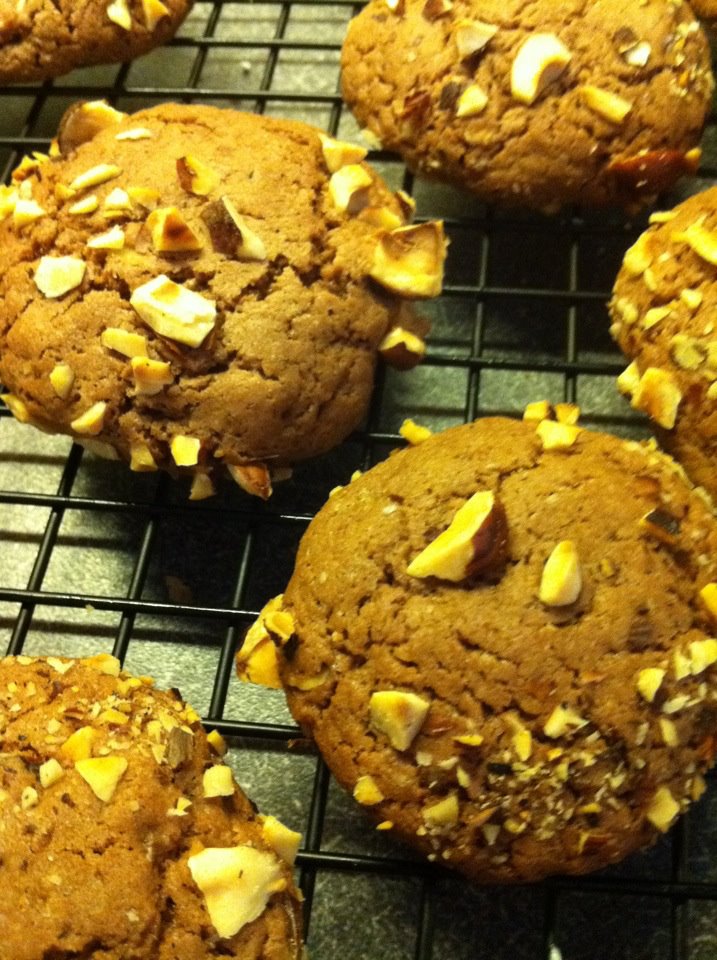 Serious Food for the Soul Toasted Hazelnut Cookies