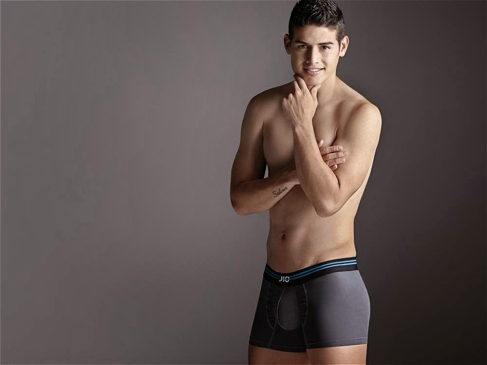 Colombian Soccer Star James Rodríguez Has a New Underwear Line.