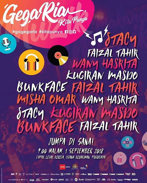 Konsert Merdeka Gegaria #KitaPunya Konsert Merdeka Gegaria #KitaPunya