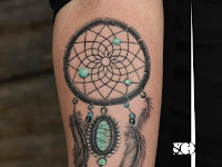 Female Dream Catcher Tattoo On Arm Female Dream Catcher Tattoo On Arm