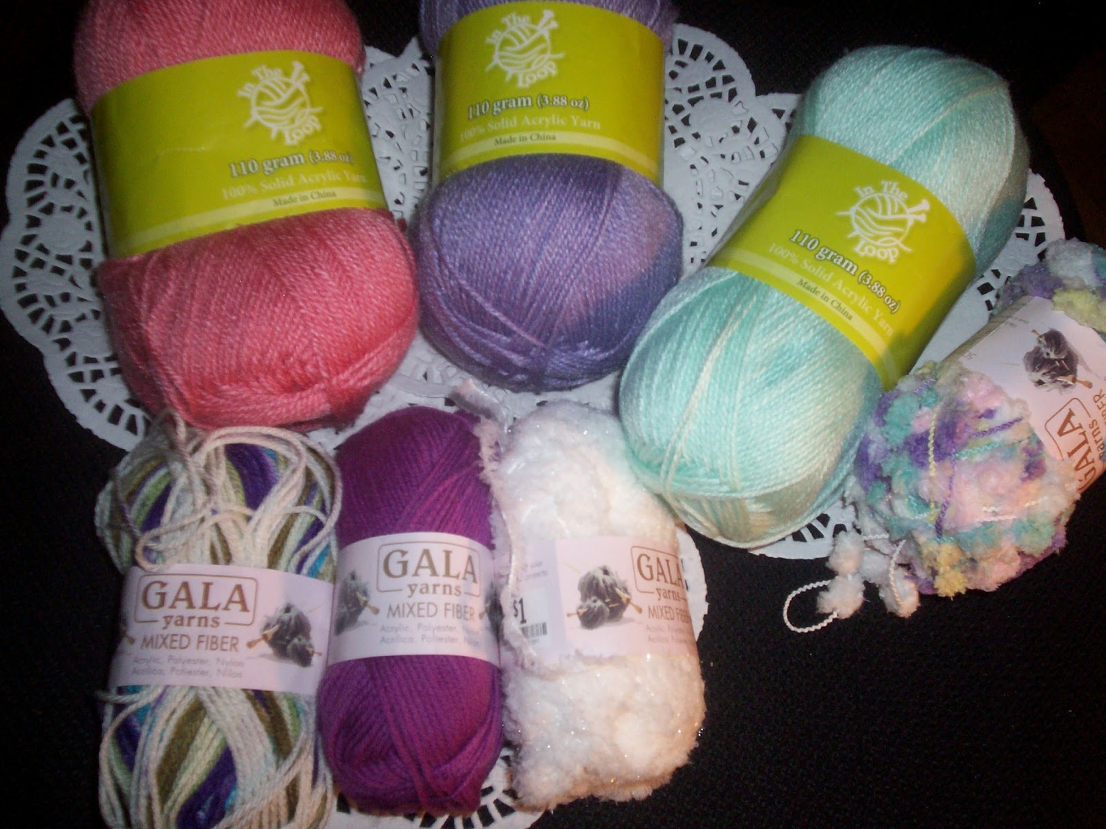 Big Lots Sale Gala Yarn 80 cents again Byesh