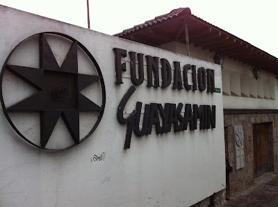 Entrance to the Foundation Guayasamín