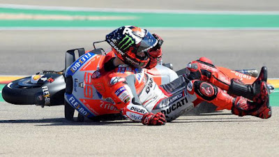 Meski Cedera, Lorenzo Putuskan Tetap Terbang Ke MotoGP Thailand