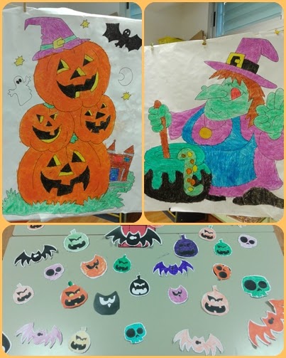 Laura y su clase: Nos preparamos para Halloween
