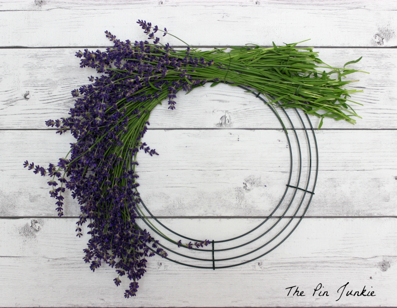 How To Make A Lavender Wreath