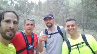 PREPARANDO LA III CARRERA POPULAR POR MONTAÑA LA PLIEGO. CAMINO A LA CIMA