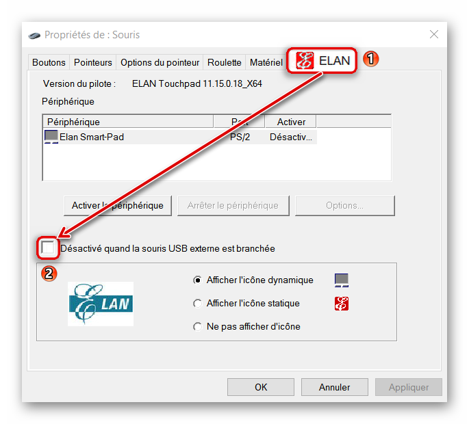 Problème souris/touchpad Astucesinformatique