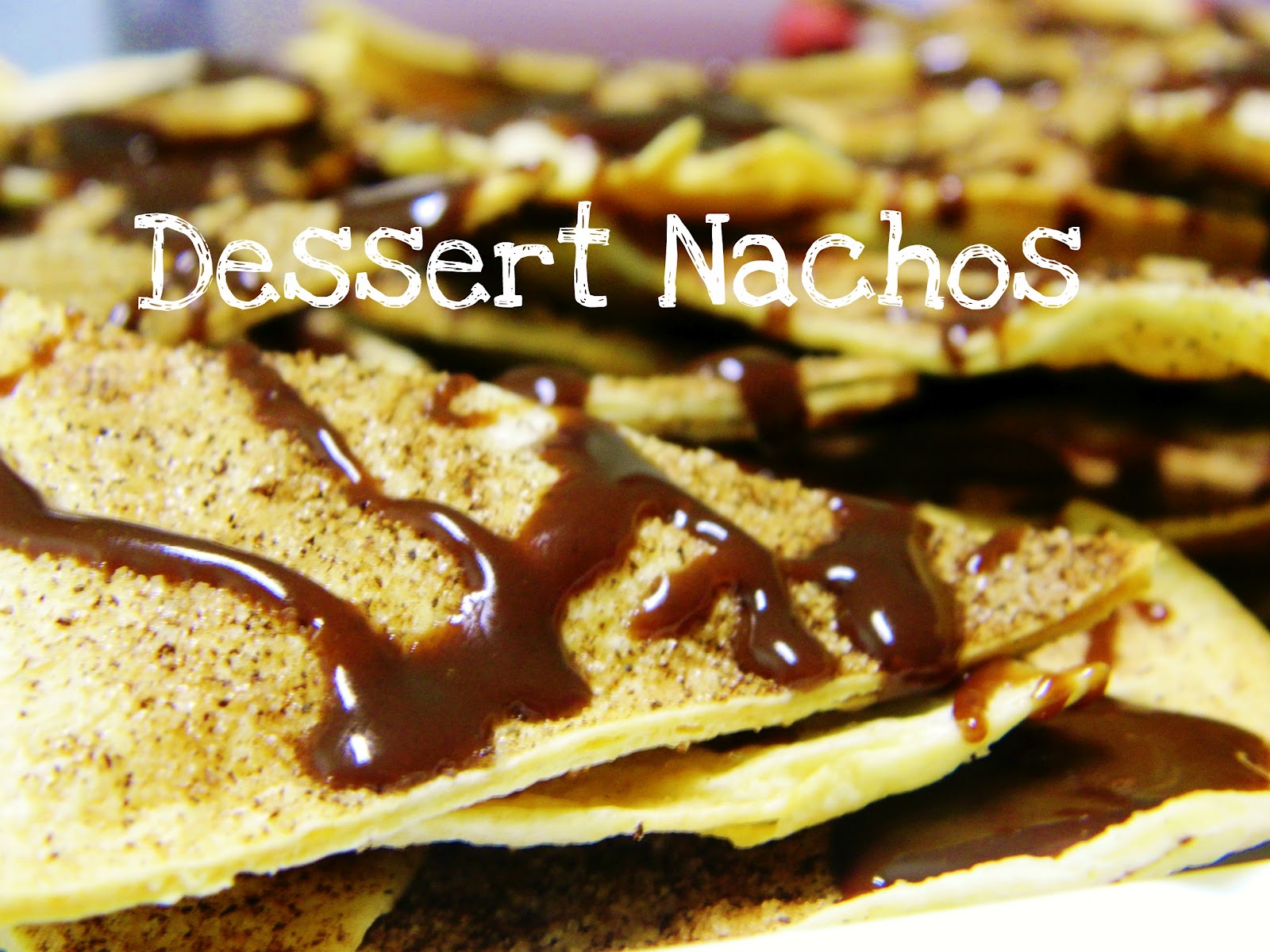 Baking Memoirs Chocolate Cinnamon Dessert Nachos {Recipe & Tutorial}