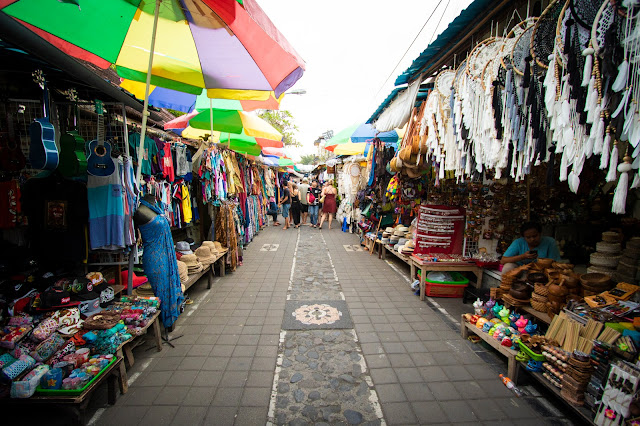 Mercato di Ubud-Bali