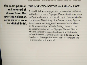 A brief history of the modern "MARATHON" first run at the 1896 Olympic games in Athens.