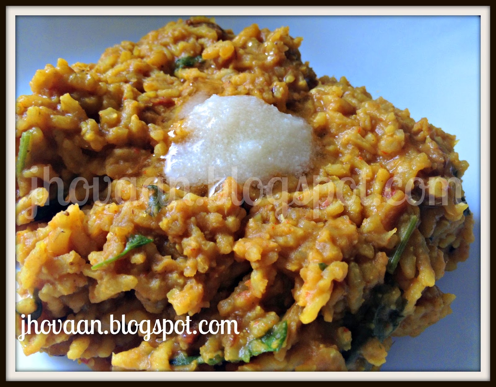 Jhovaan Meal (in Konkani) Recipe Khichdi / Kichudi / Khichadi (Vegan)