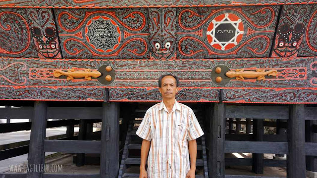 Pak Markoni, Guide Istana Sisingamangaraja Humbahas