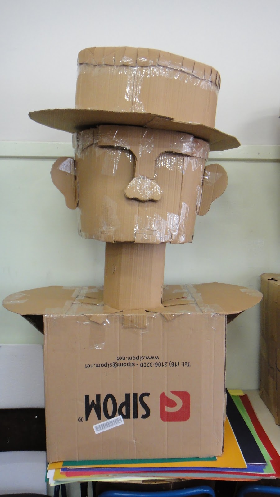 Valquíria: ARTE COM PAPEL (PAPELÃO) - 