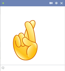 Fingers Crossed Emoji