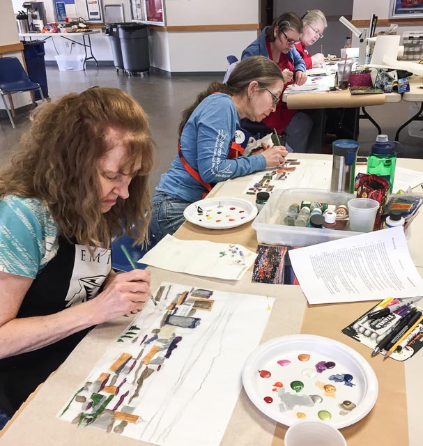 Anchorage Log Cabin Quilters, Inc. Esterita Austin Art Quilt Classes April 22 and 23