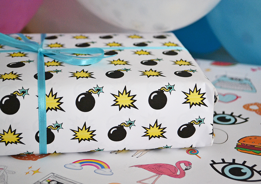 Wrapping paper free printables Mustra