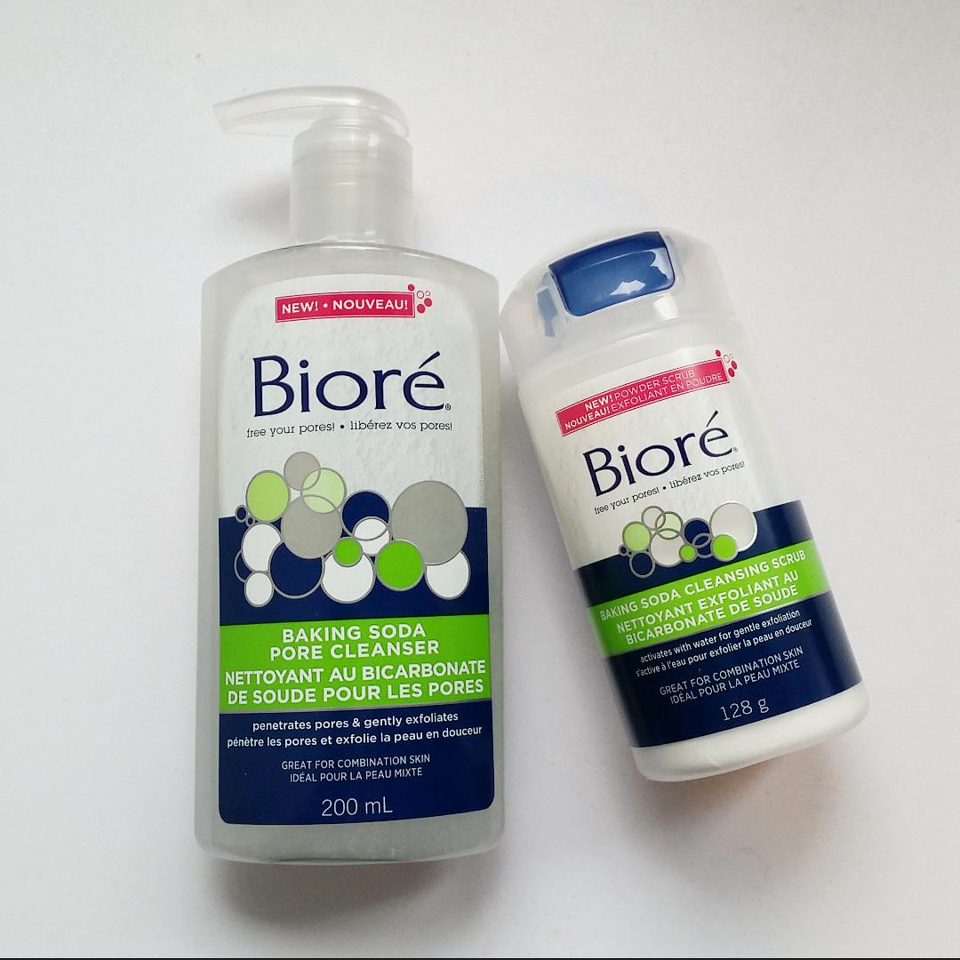 biore daily baking soda liquid cleanser for combination skin