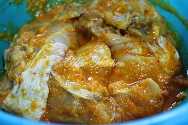 Ayam Bakar Berempah Kelantan Yang Sedap