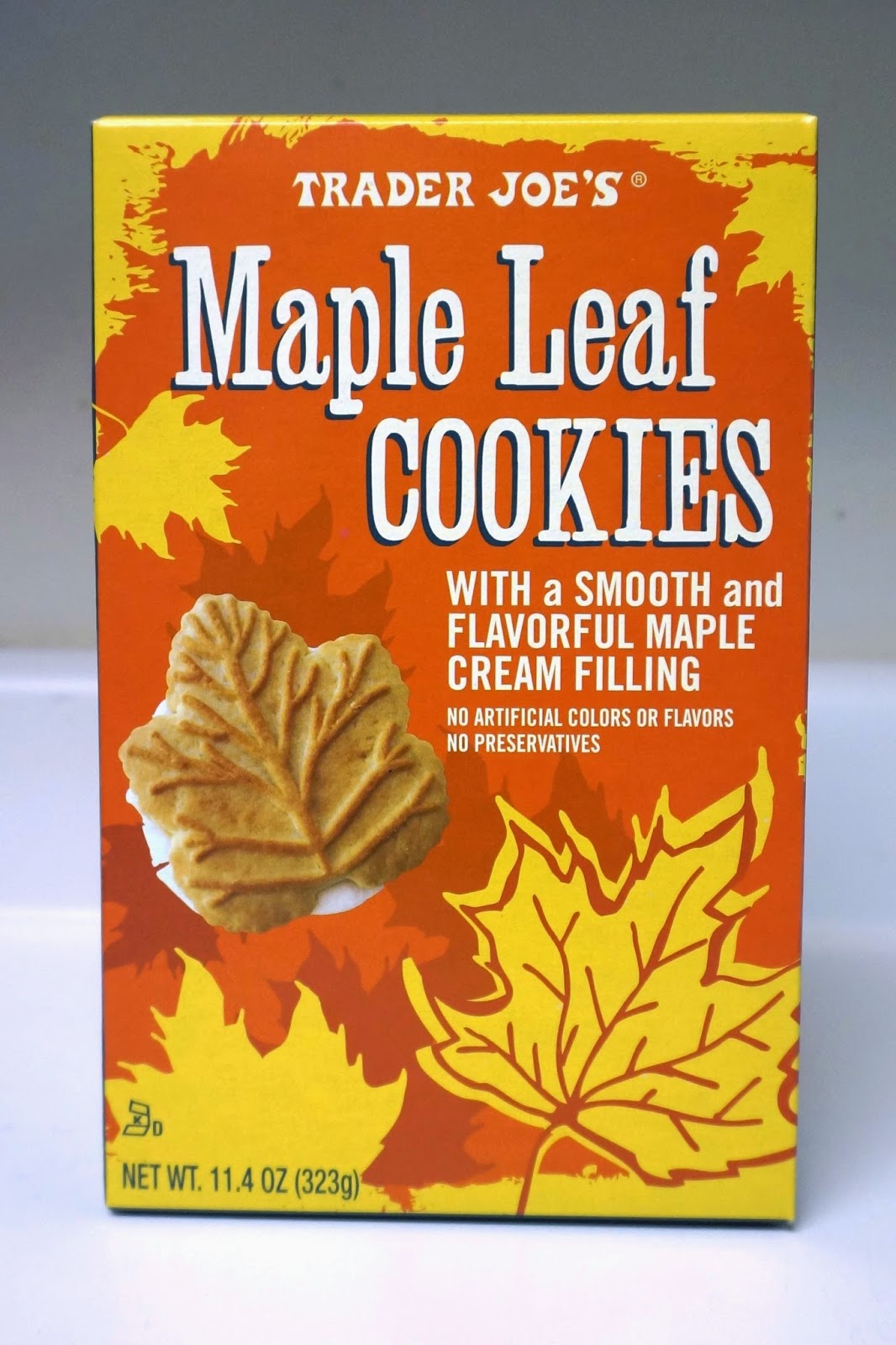 Exploring Trader Joe's Trader Joe's Maple Leaf Cookies