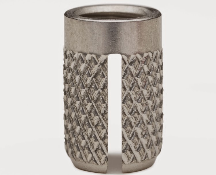 EZ LOK Threaded Inserts Stainless Steel Press Inserts for Plastic