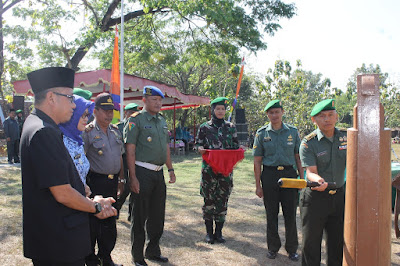 PUKUL KENTONGAN TANDAI PENUTUPAN TMMD TANGEN