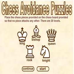 Chess Avoidance Puzzles Game
