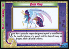 My Little Pony Queen Novo MLP the Movie Trading Card