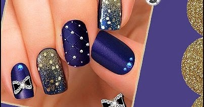 nails glitter nail