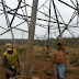 Índios ameaçam derrubar torres da Eletronorte na BR 226; veja as imagens