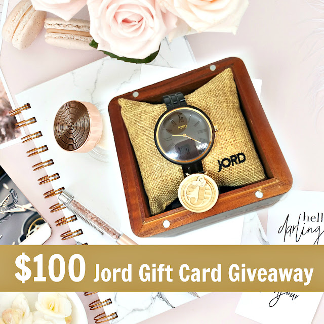 $100 Jord Watch Gift Card Giveaway By Barbies Beauty Bits