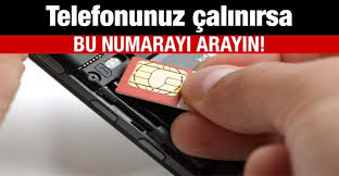 Telefonunuz çalınırsa bu numarayı arayın