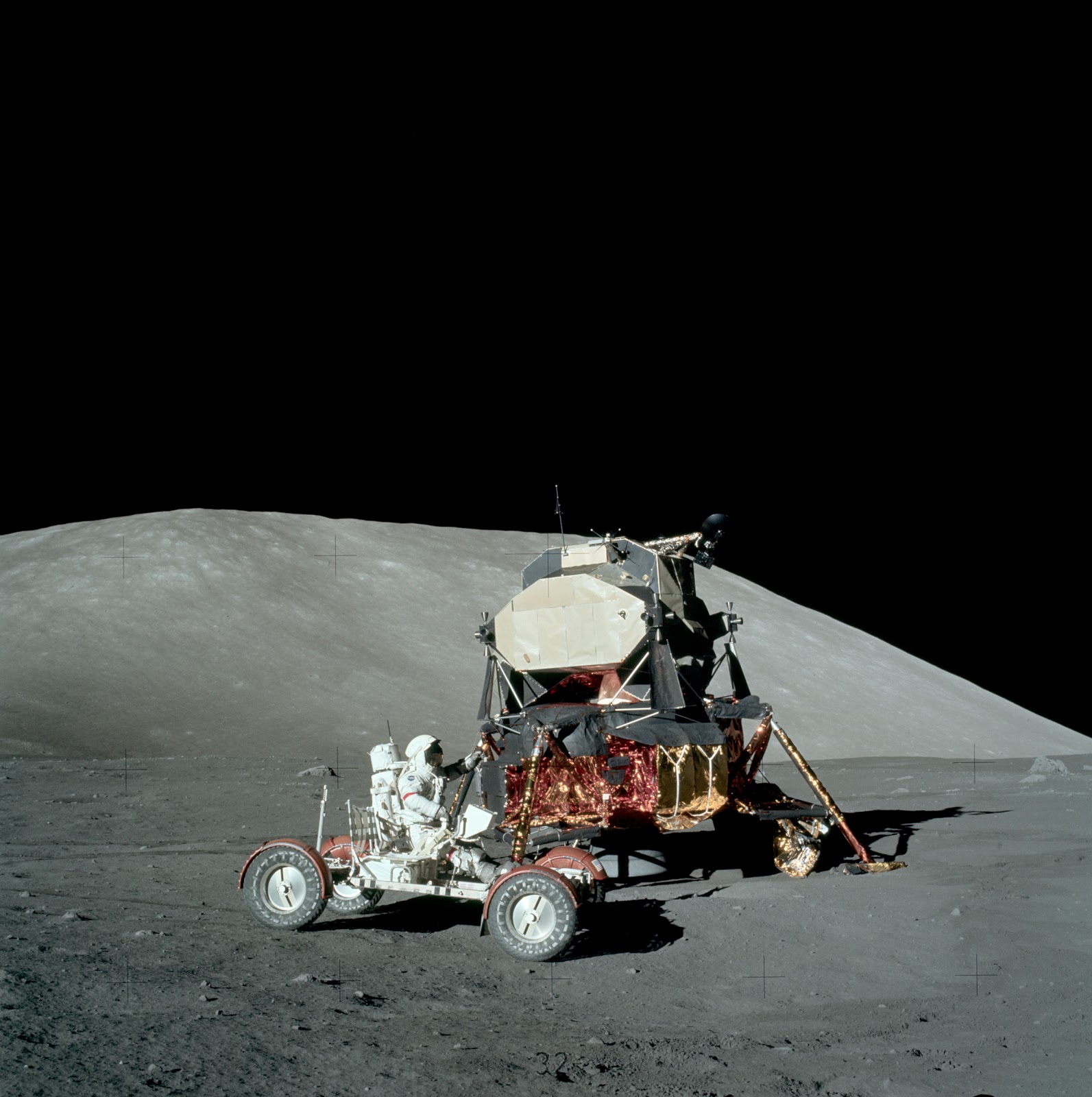 Apollo 17 was the last mission to land humans on the moon in 1972