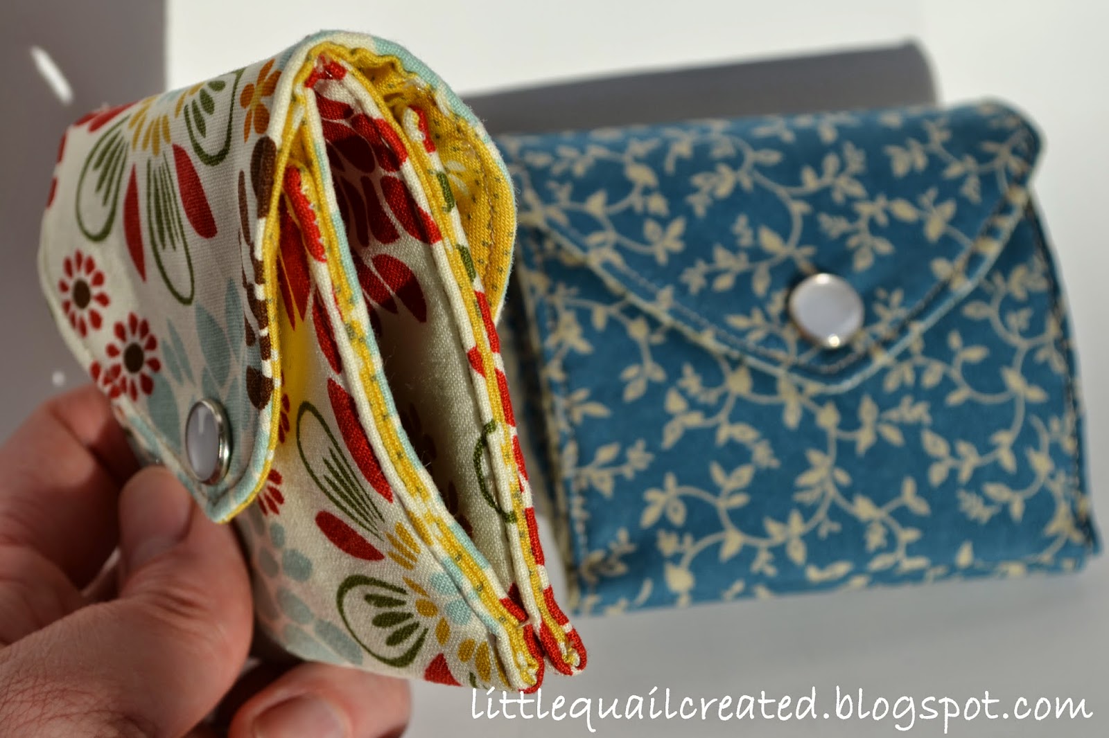 Little Quail: Double Pocket Rosary Pouch Tutorial and Pattern