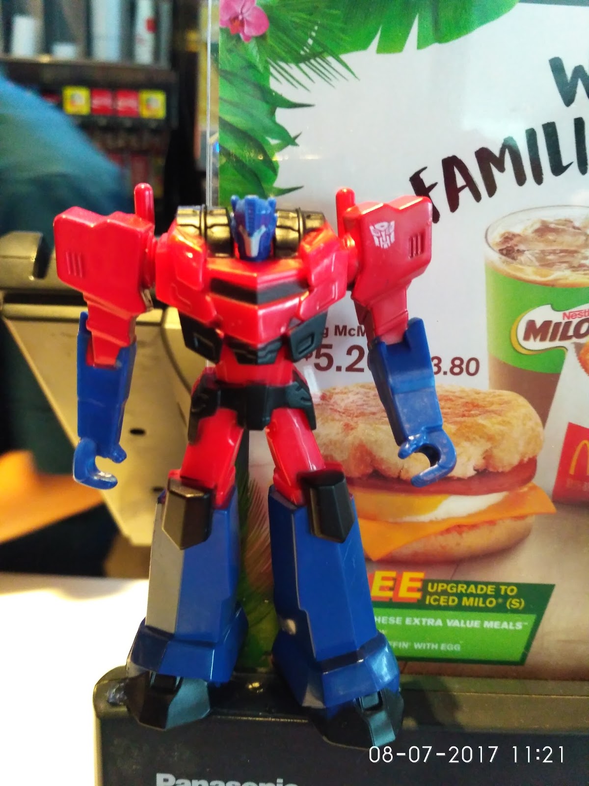 Mcdonalds Happy Meal Toy Transformers Robot in Disguise (RID)