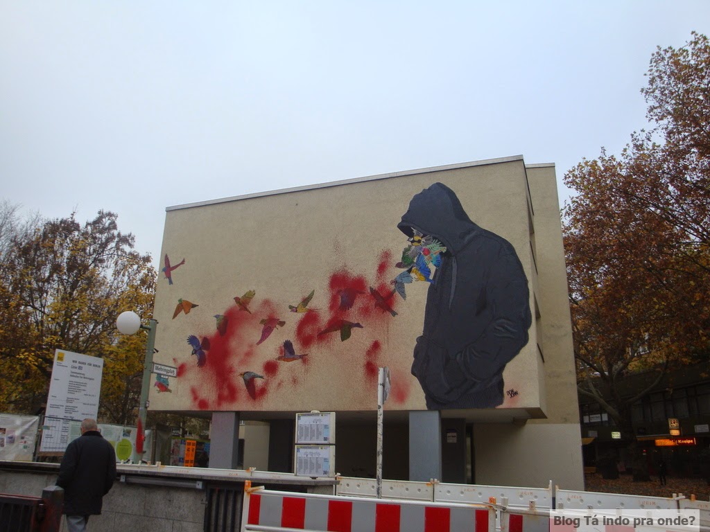 street art em Berlim