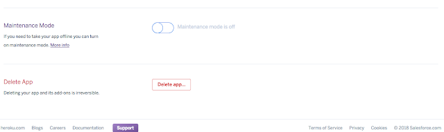 Heroku - where to delete app Heroku - where to delete app