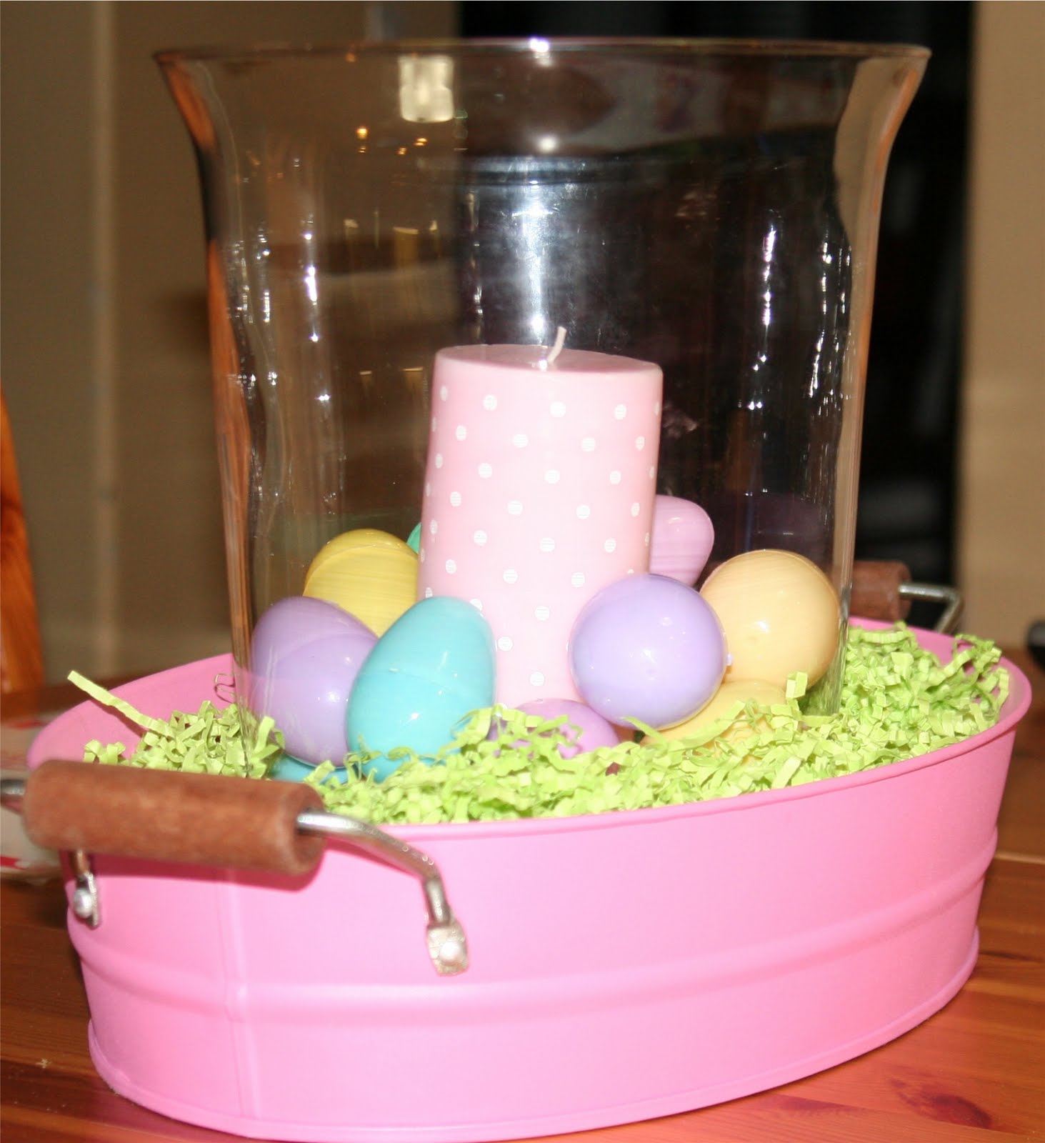 sweetfunkyvintage Easy Easter Table Centerpiece