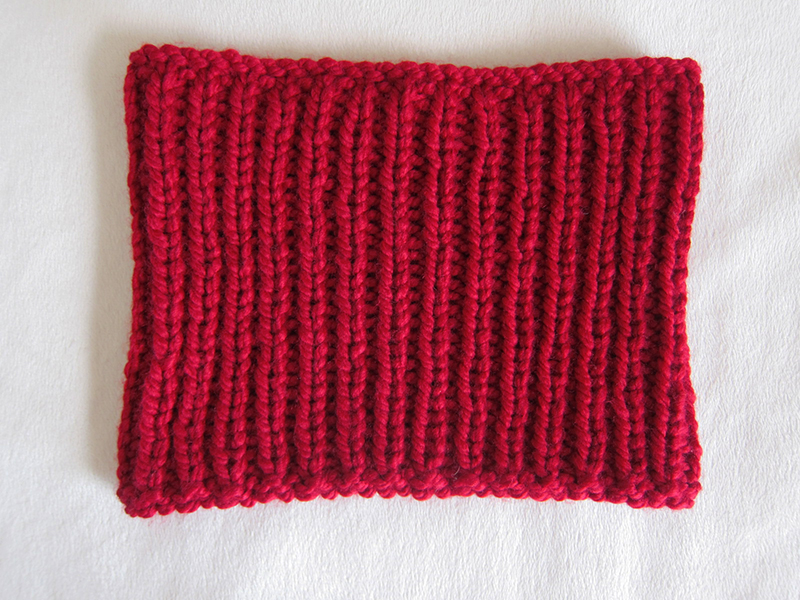 Purllin: Quick Knit Cowl Neck Warmer | free knitting pattern