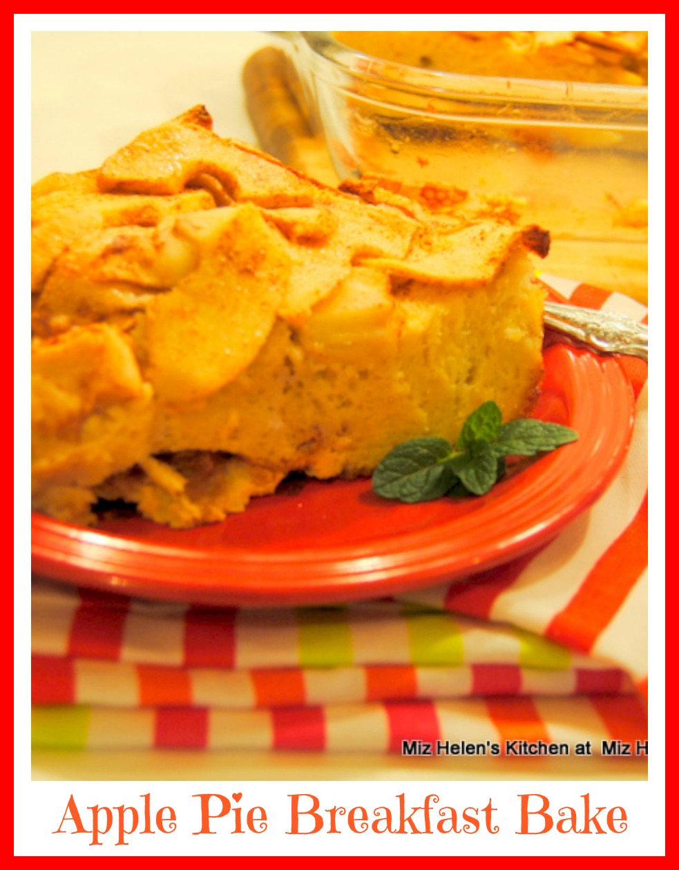 Apple Pie Breakfast Bake