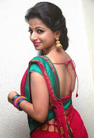 Akshara Menon Latest Glam pics in Saree HeyAndhra