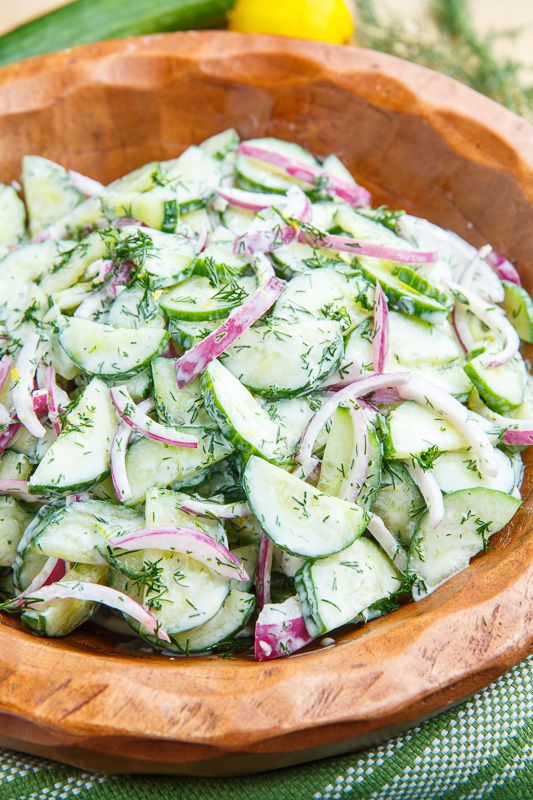Creamy Cucumber Salad Creamy Cucumber Salad