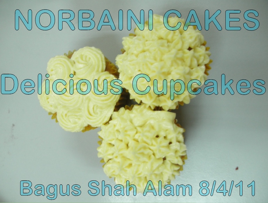 NORBAINI CAKES DELICIOUS CUPCAKES CLASS AT BAGUS BAKERY SHAH ALAM on