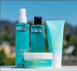 Avon mark. Windswept Bath and Body