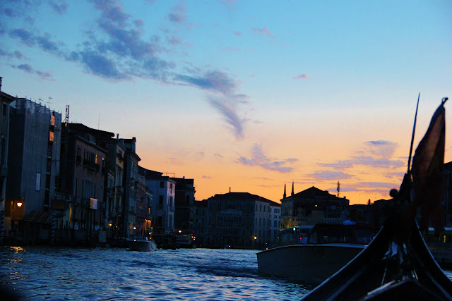 DUSK APPROACHING AT GRAND CANAL