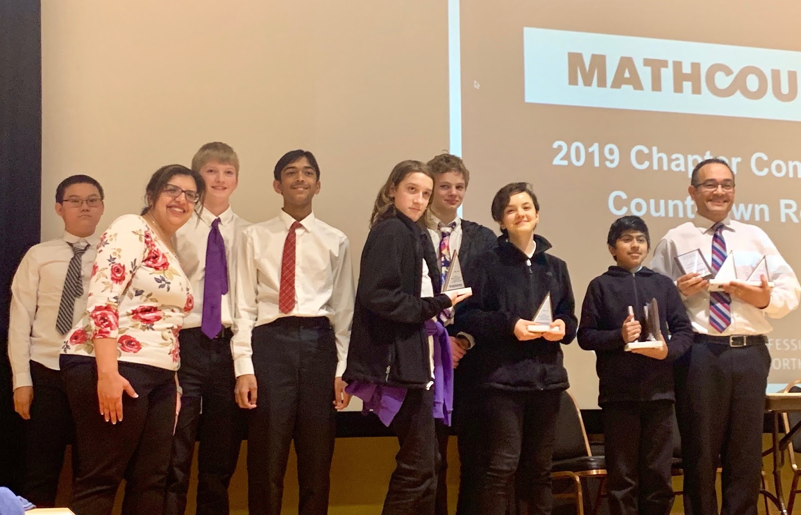 Your Permanent Record Hanes Math Team Champions of 2019 Mathcounts