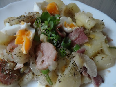 Zapiekanka z ziemniaków Zapiekanka z ziemniaków